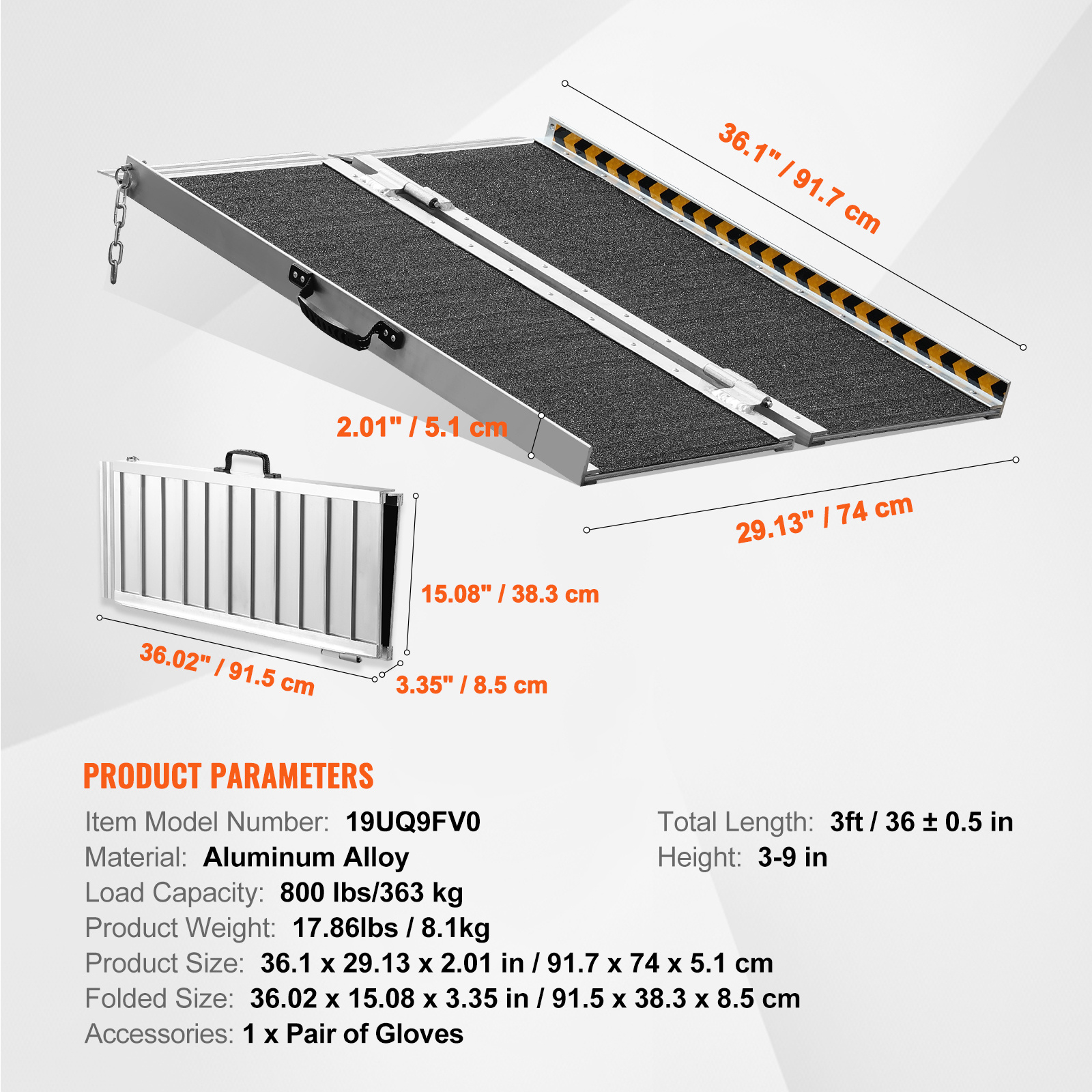 portable wheelchair ramp sold on Temu United States