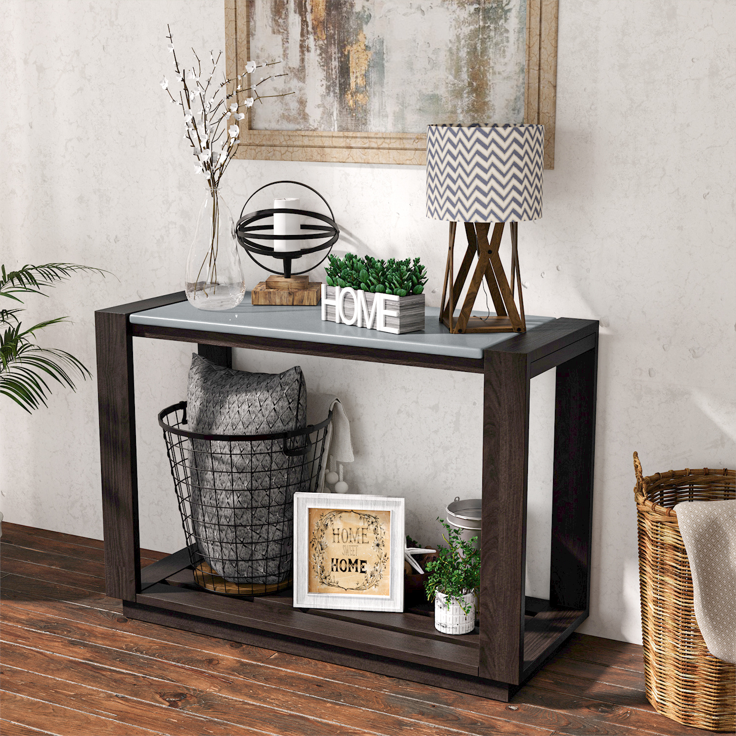 outdoor bar side table level storage shelves narrow side Temu
