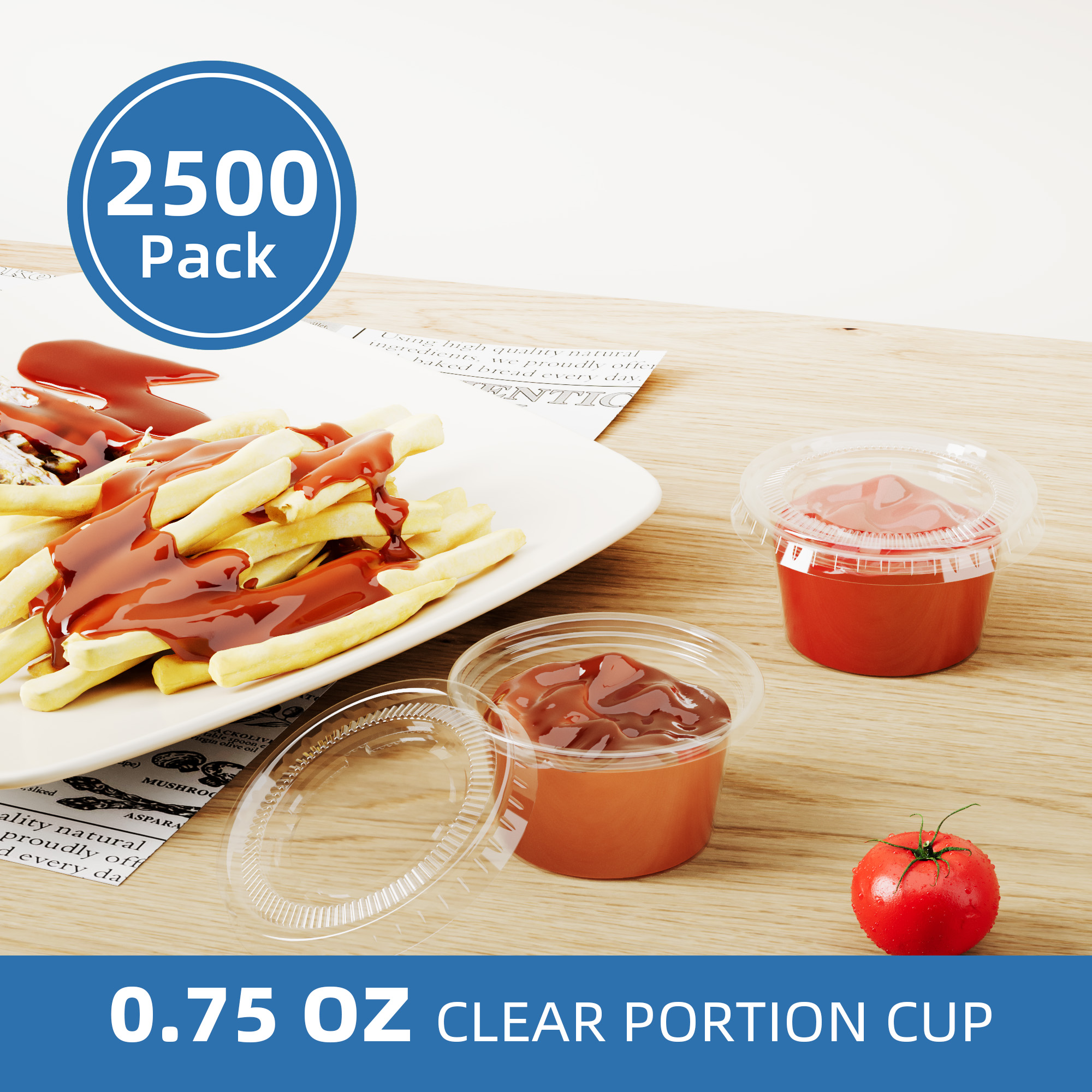 Clear Disposable Plastic Portion Cups Small Containers Temu