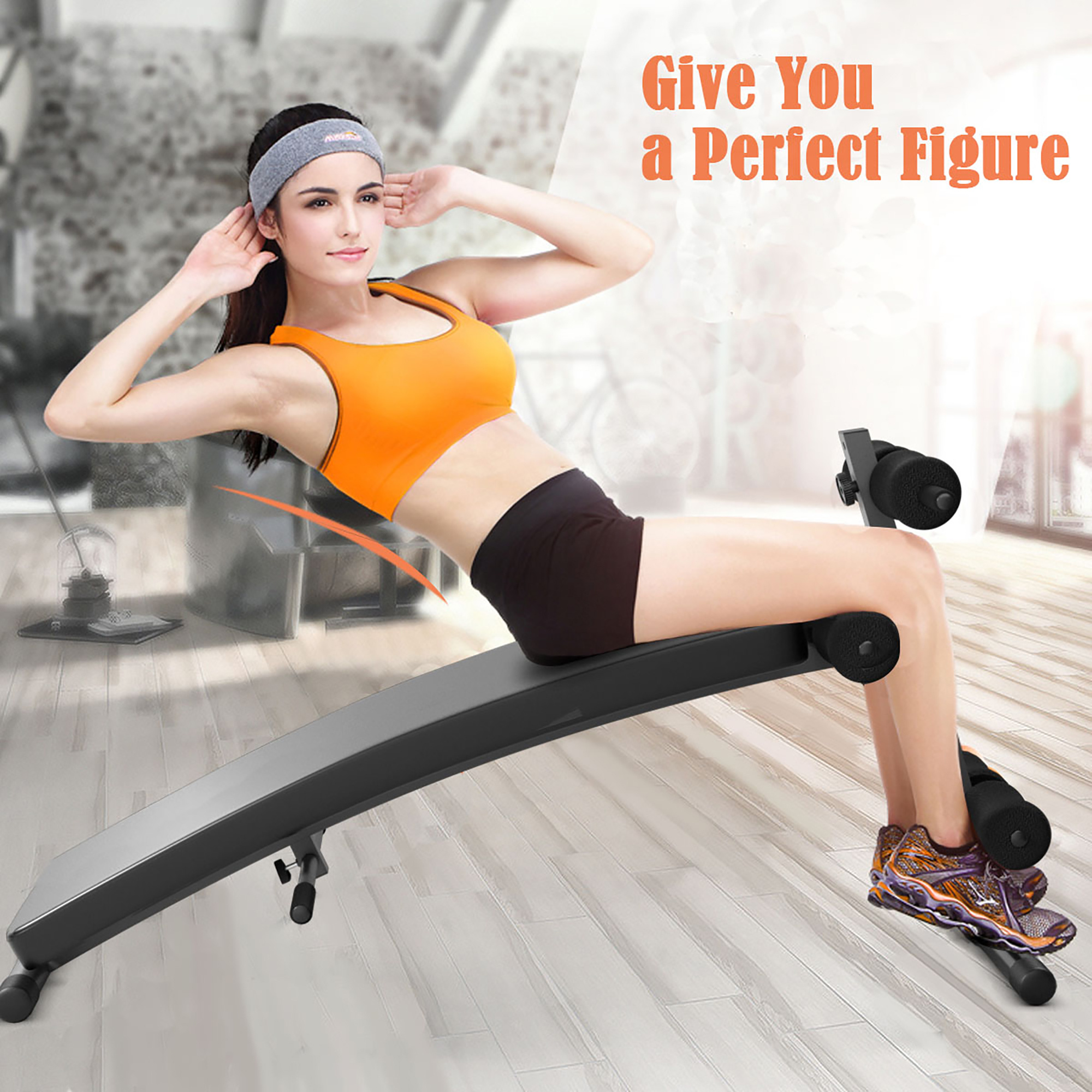 Exercise Machine Slant Board Sit Up Abdominal Board Sit Up Bench - Main Image