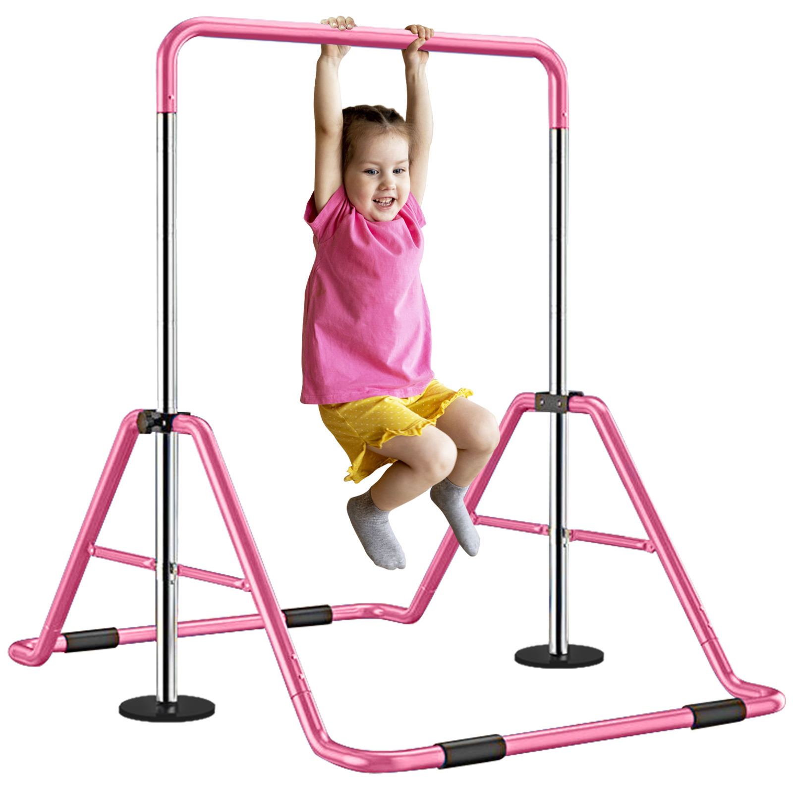 

Expandable Gymnastics Bars, Adjustable Height Gymnastic , Kip Bar Gymnastics Equipment For Home, Folding Training For Kid, Child, Girls, Boys