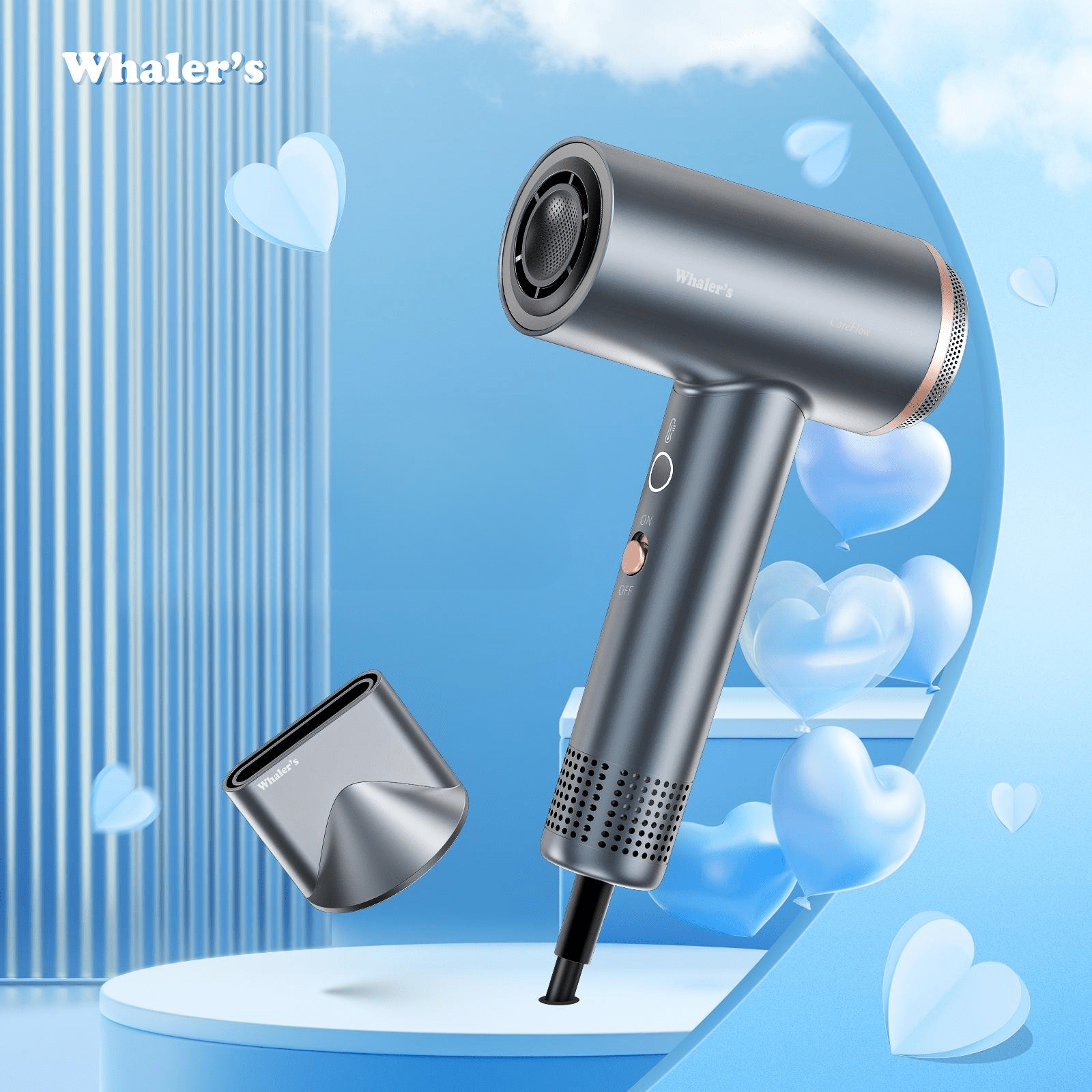 

's Hair Dryer - Professional Hair Dryer - Fast Drying, Enhancement For All Hair Types - Gift For Women And Men