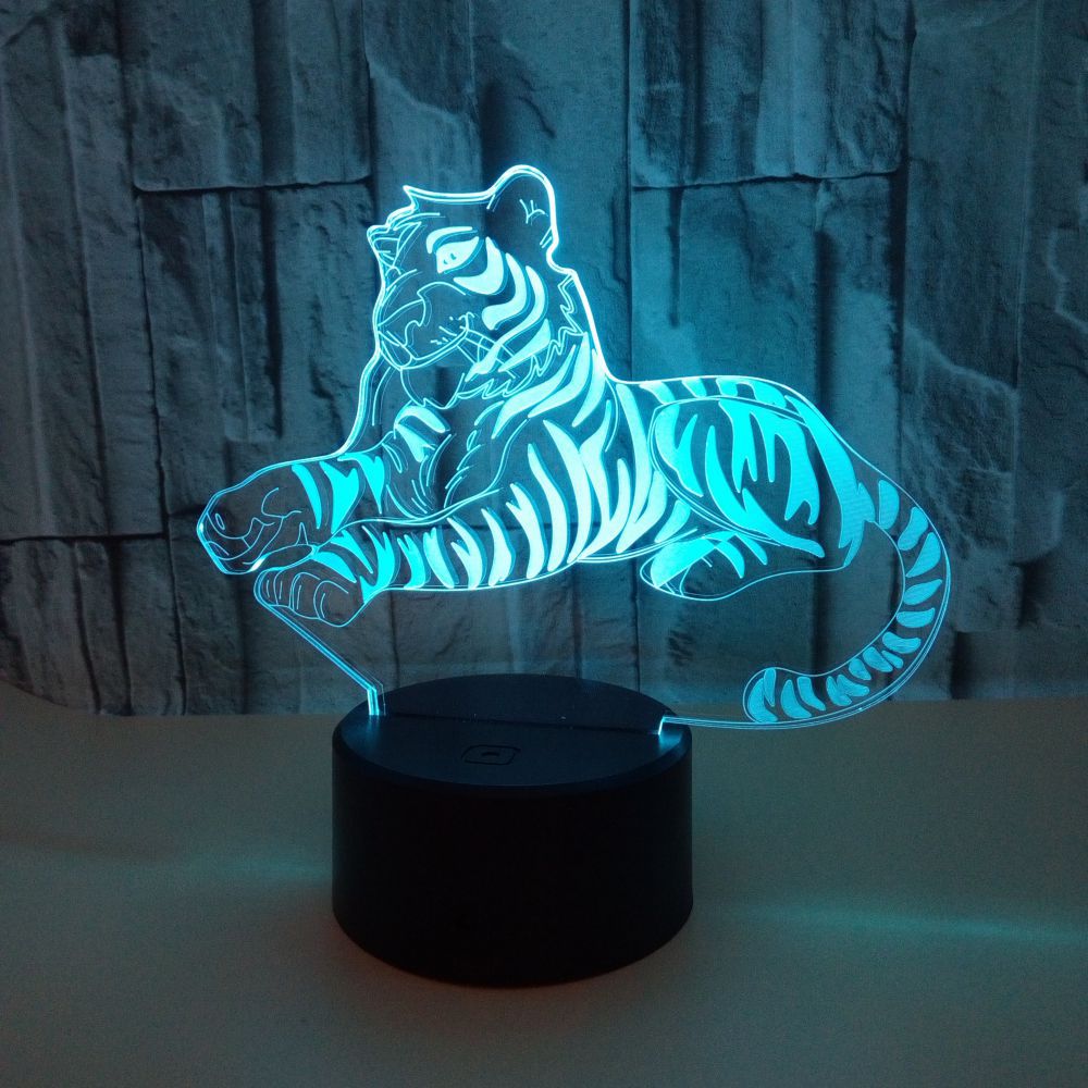 Multiple Animal Night Lights Control Optical Vision Table Lamps Rgb