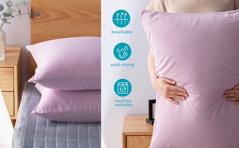 2pcs cooling pillowcase set ultra soft moisture wicking hypoallergenic for hair pillow covers hidden zipper closure design ideal for hot sleepers in   for home     cabin travel and college dorm bedroom decor and accessories   blanket spring present dad gifts for mom women mens teen girls trendy stuff room decor home decor cool stuff for room Product details 2