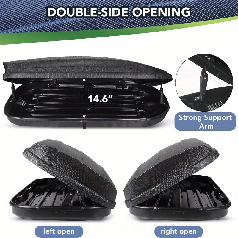 Rooftop Carrier Dual side Opening Roof Mount Temu