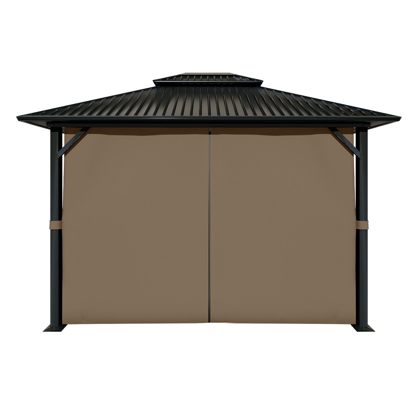 12' X 12' Gazebo Curtain Set Protecting Privacy 4 - Temu