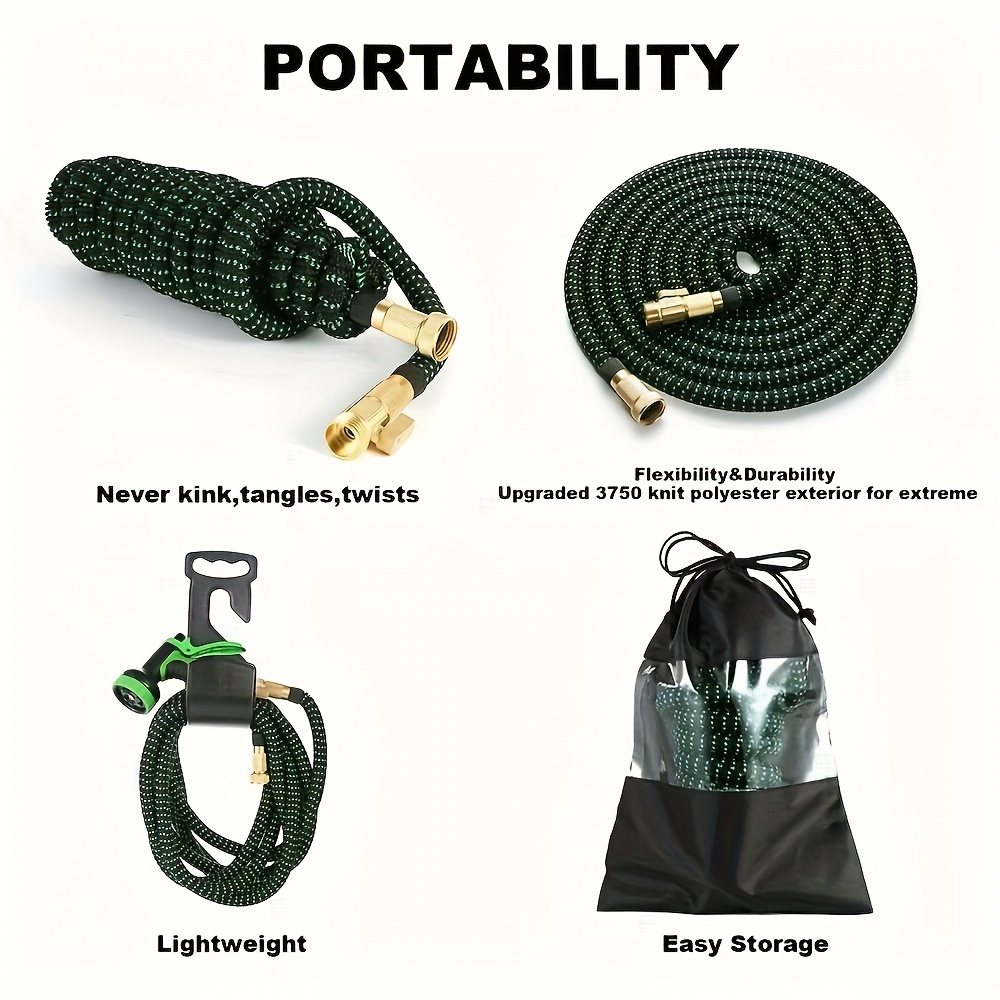 1 Set Expandable Car Wash Hose Garden Hose Kit Temu