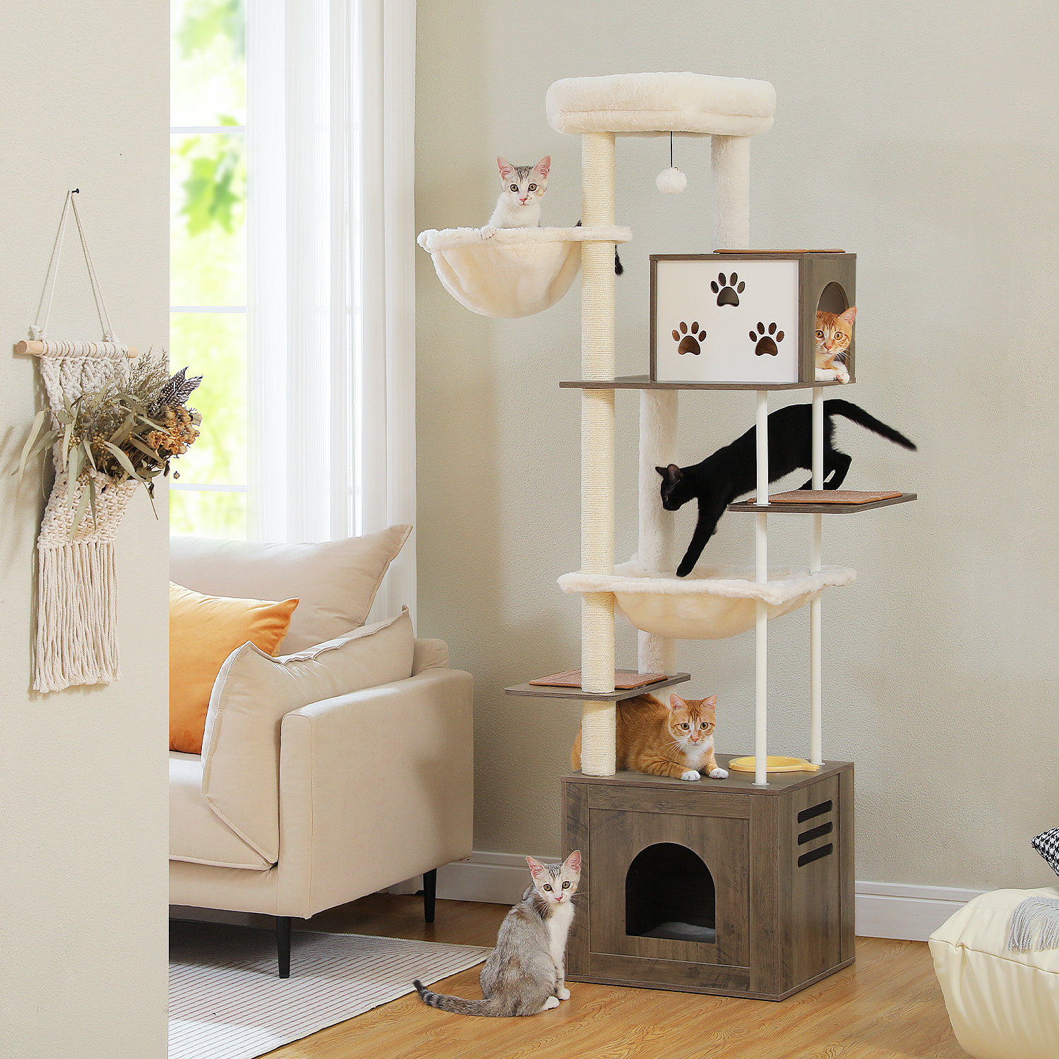 Cat tree apartment best sale