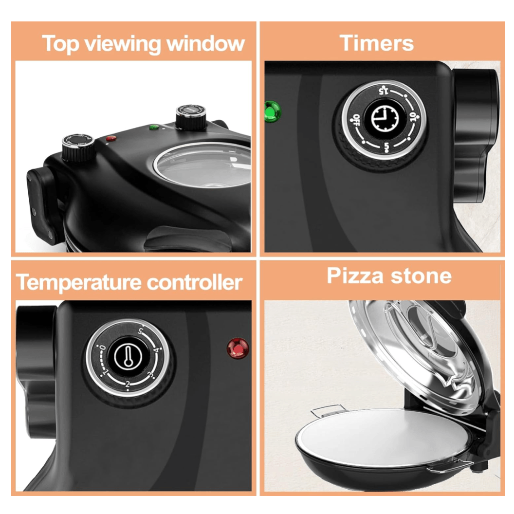 Pizza Oven Portable Electric Pizza Oven Indoor Temu