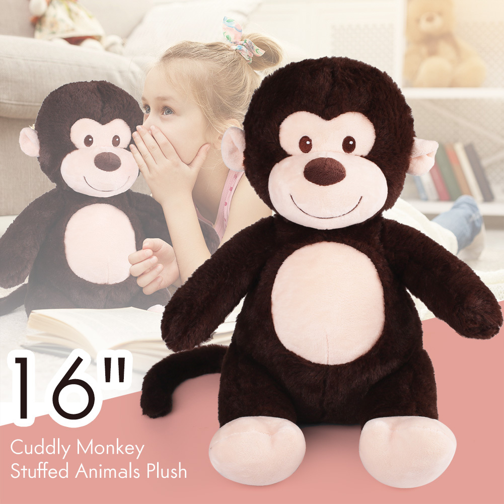 cute monkey stuffed animals large monkey plush toys kids Temu