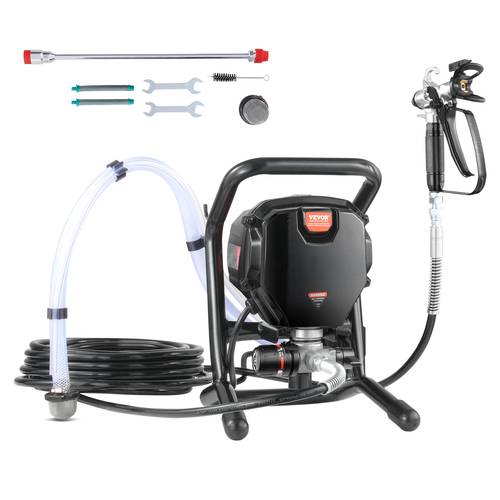 stand airless paint sprayer 3000psi 750w electric airless sprayer for home interior and exterior fences handheld paint sprayers fine and painting effect