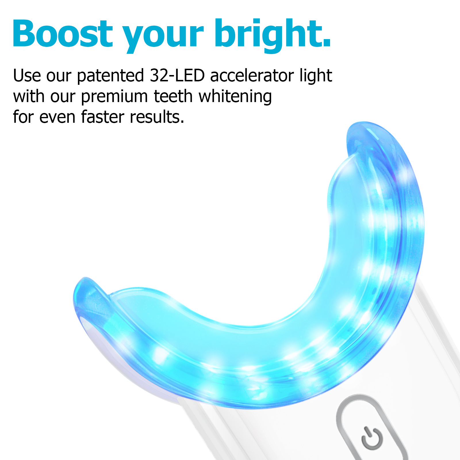 Teeth Whitening Kit Gel Pen Strips 32x Led Light Tooth Temu