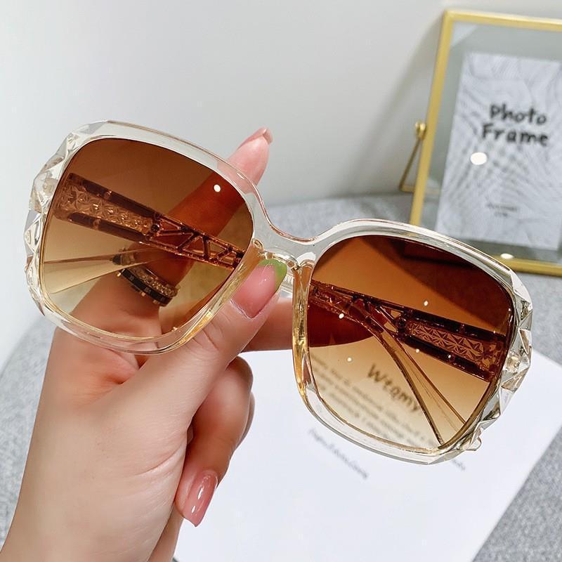 

Large Frame Polarized Sunglasses Women's Uv Protection Korean Version