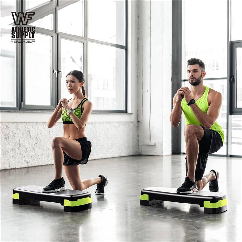 Cardio Gold's Gym Step Risers Golds Gym WGGSTP13 Adjustable