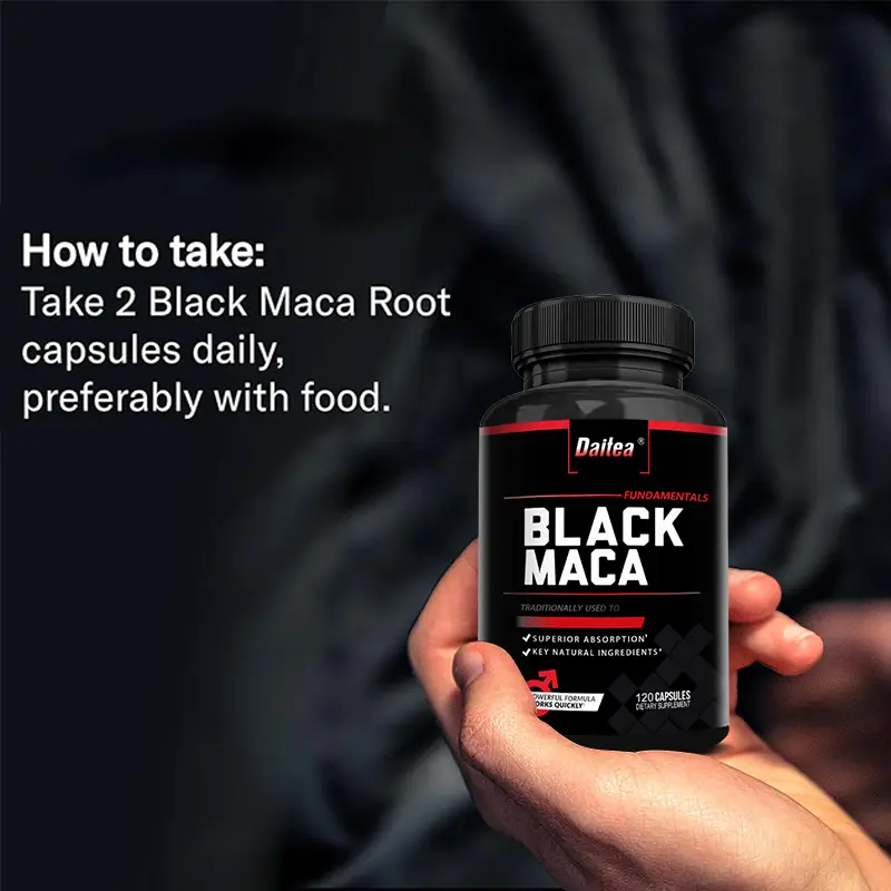 Best Maca Root Supplement For Men Black Maca Root Supplement Men Black Pepper Extract - Temu