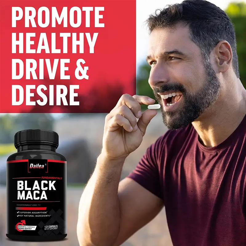 Best Maca Root Supplement For Men Black Maca Root Supplement Men Black Pepper Extract - Temu