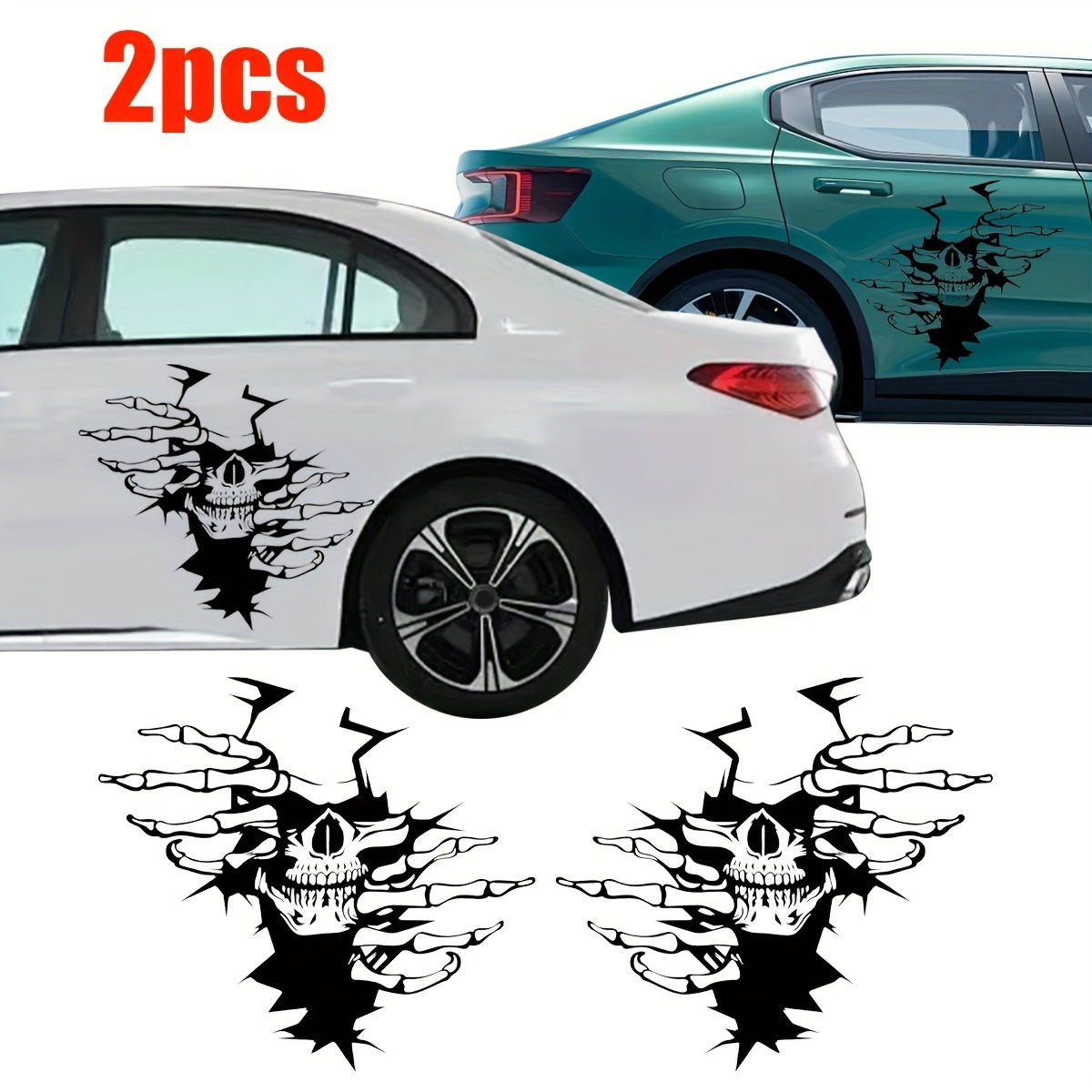 

2pcs Graphics Car Sitcker -adhesive Car Car Decoration ,