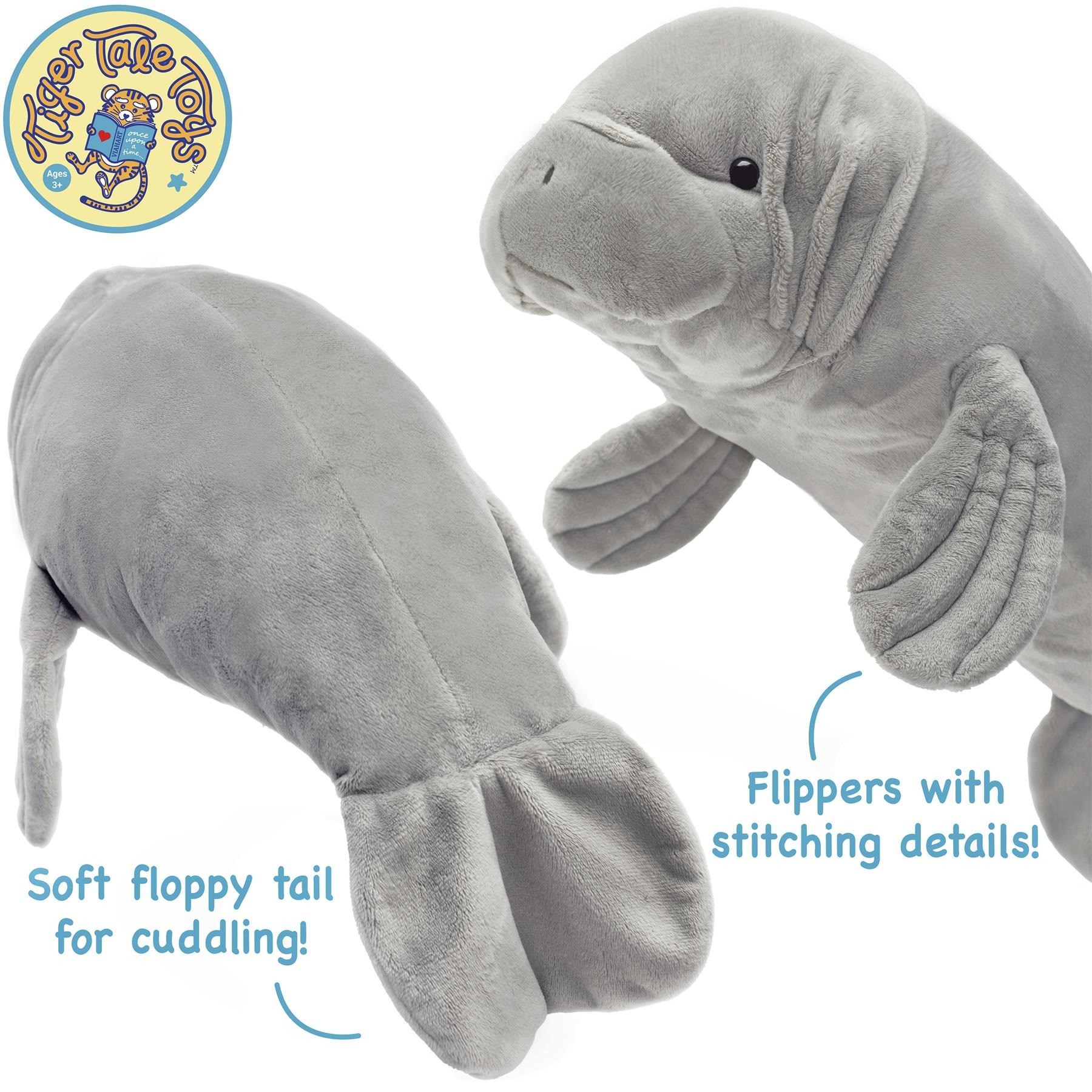 Morgan The Manatee - 21 Inch Stuffed Animal Plush - By Viahart