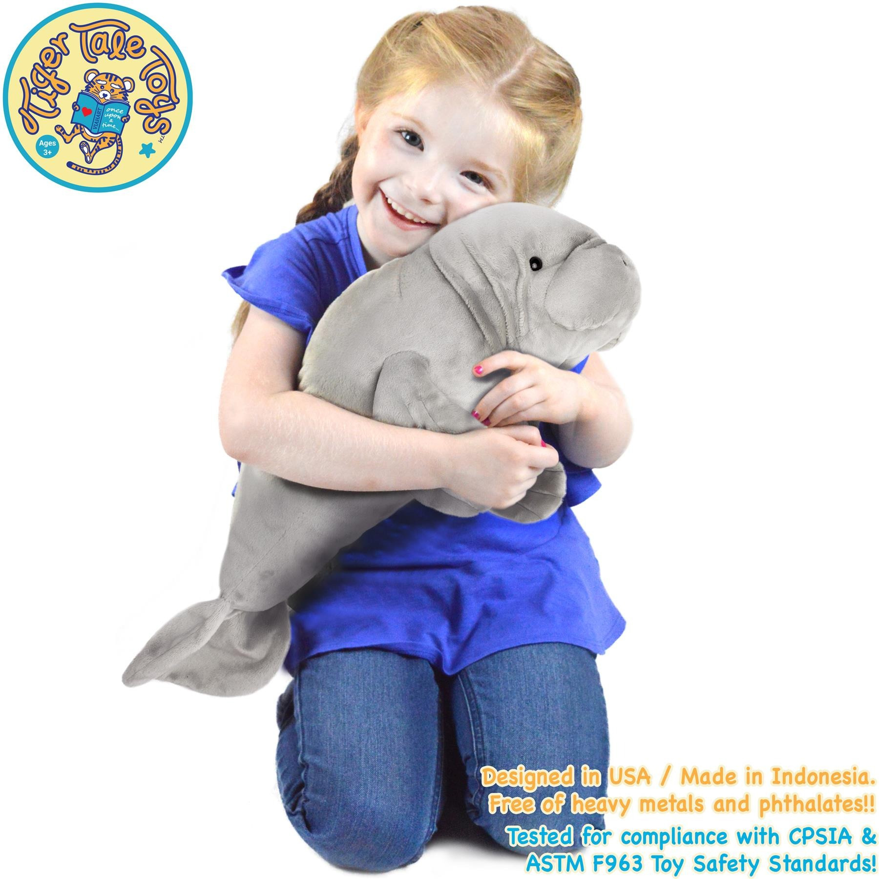 Morgan The Manatee - 21 Inch Stuffed Animal Plush - By Viahart