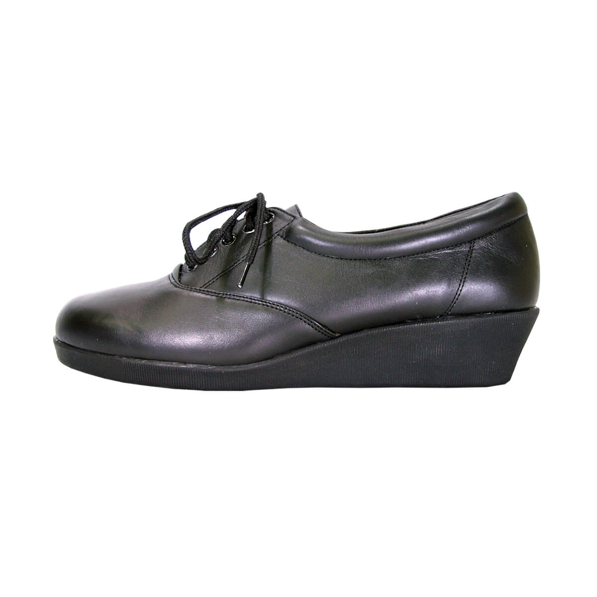 womens wide width leather lace shoes - Temu