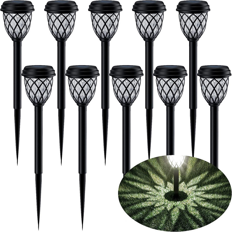 

10-pack Solar Garden Lights, Outdoor Patio Lights, Waterproof Rating Ip44, Suitable For Lawns, Patios, Gardens, , Driveways