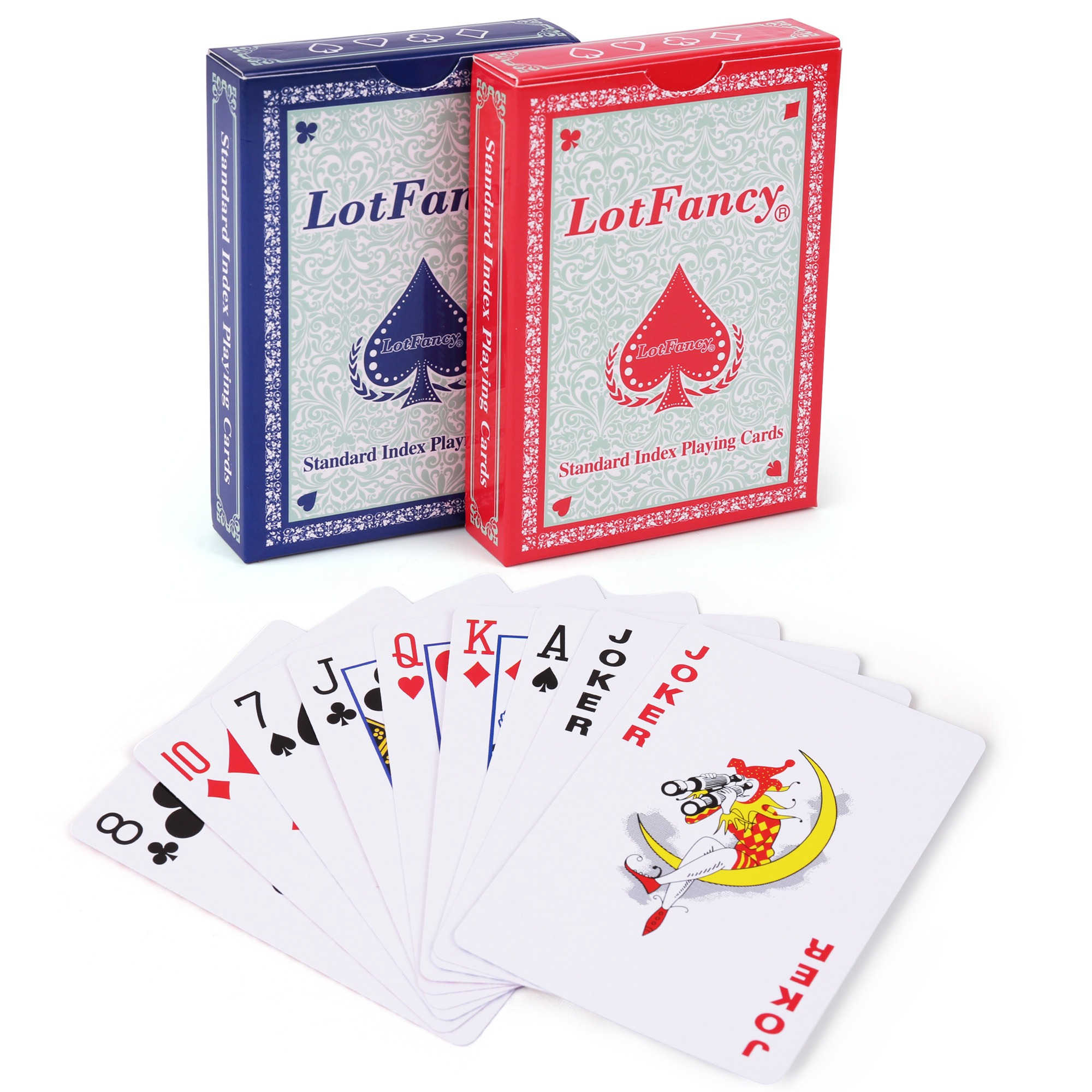 TEMU 2 Decks Playing Cards Size Standard Index Christmas Game Cards 2.5x3.5 Inch Cards