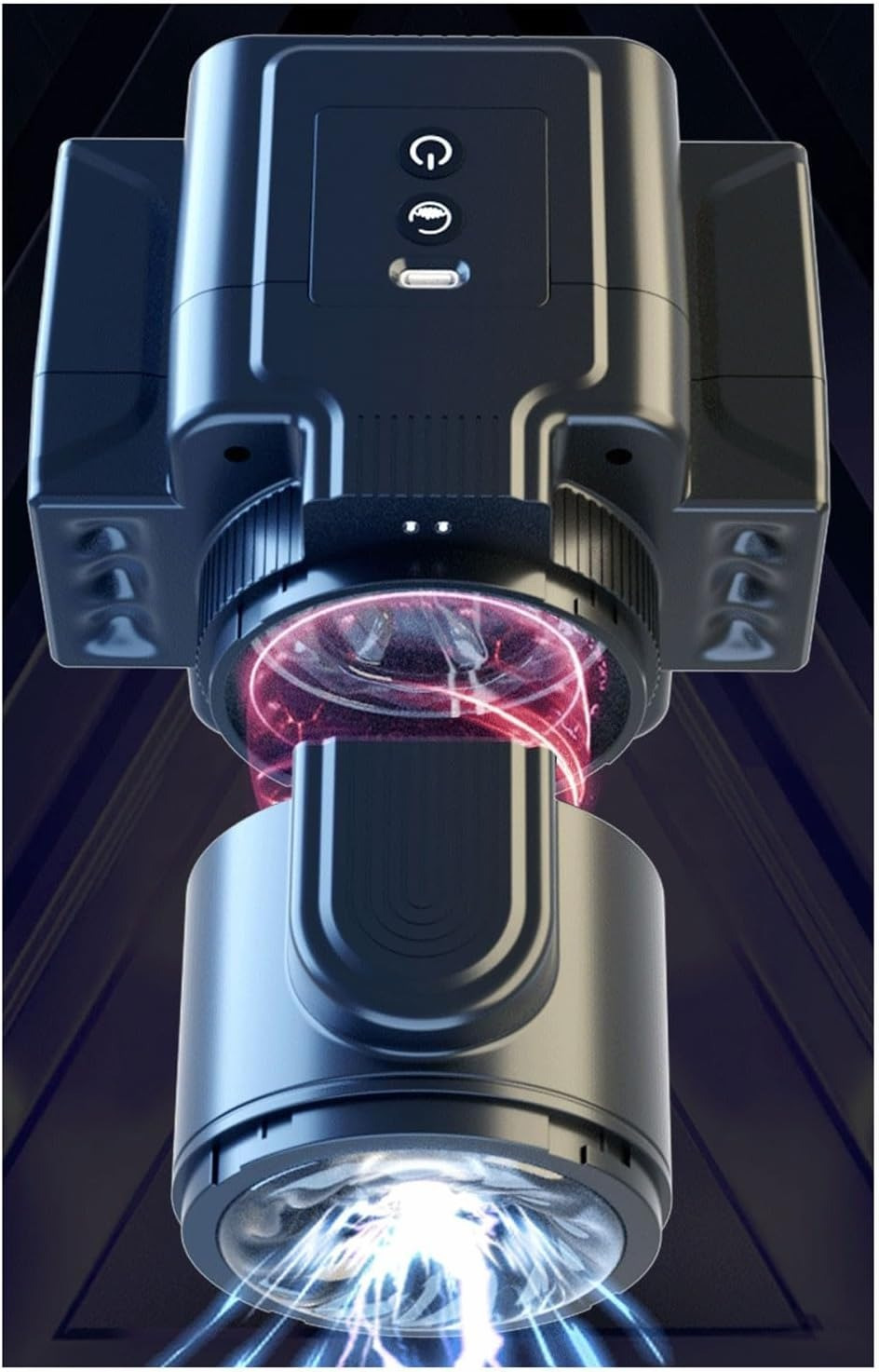1pc Ultimate Realistic Male Masturbator Cup - Thrusting, Sucking, Vibrating, Heating, and Sexy Voice Functions Adult Sex Toys for Men's Pleasure