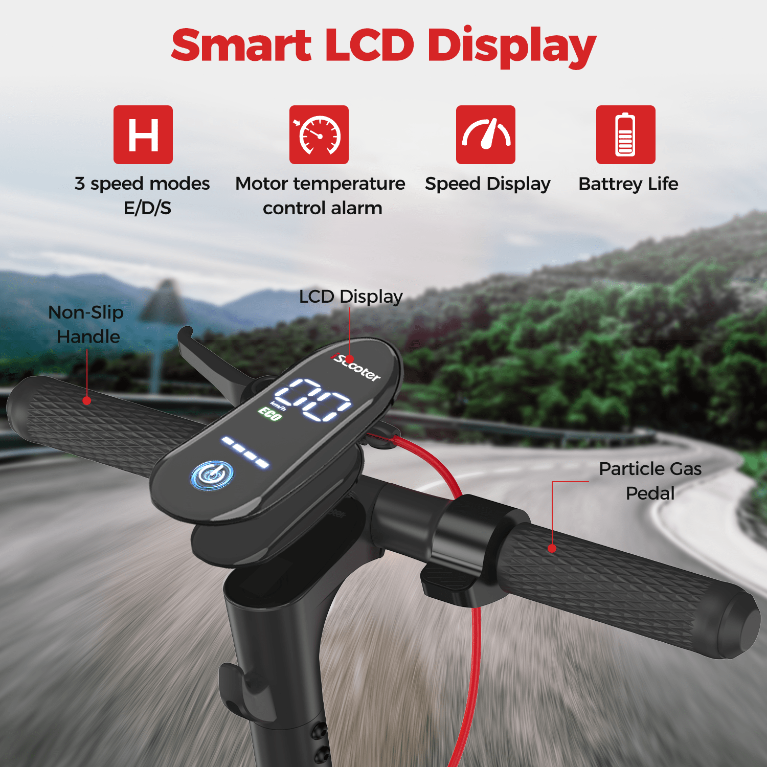 20 range 350w electric scooter 15 6 mph 8 5 pneumatic road tires dual braking system and wide pedal folding commuter electric scooter for adults i8l details 3