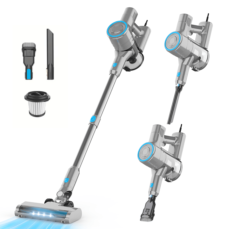 

Cleaner - Powerful 6 In 1 Stick Vacuum X8 With 40min , Rechargeable Wireless Lightweight Vacuum For Home Hardwood Floor, Carpet, Pet Hair,