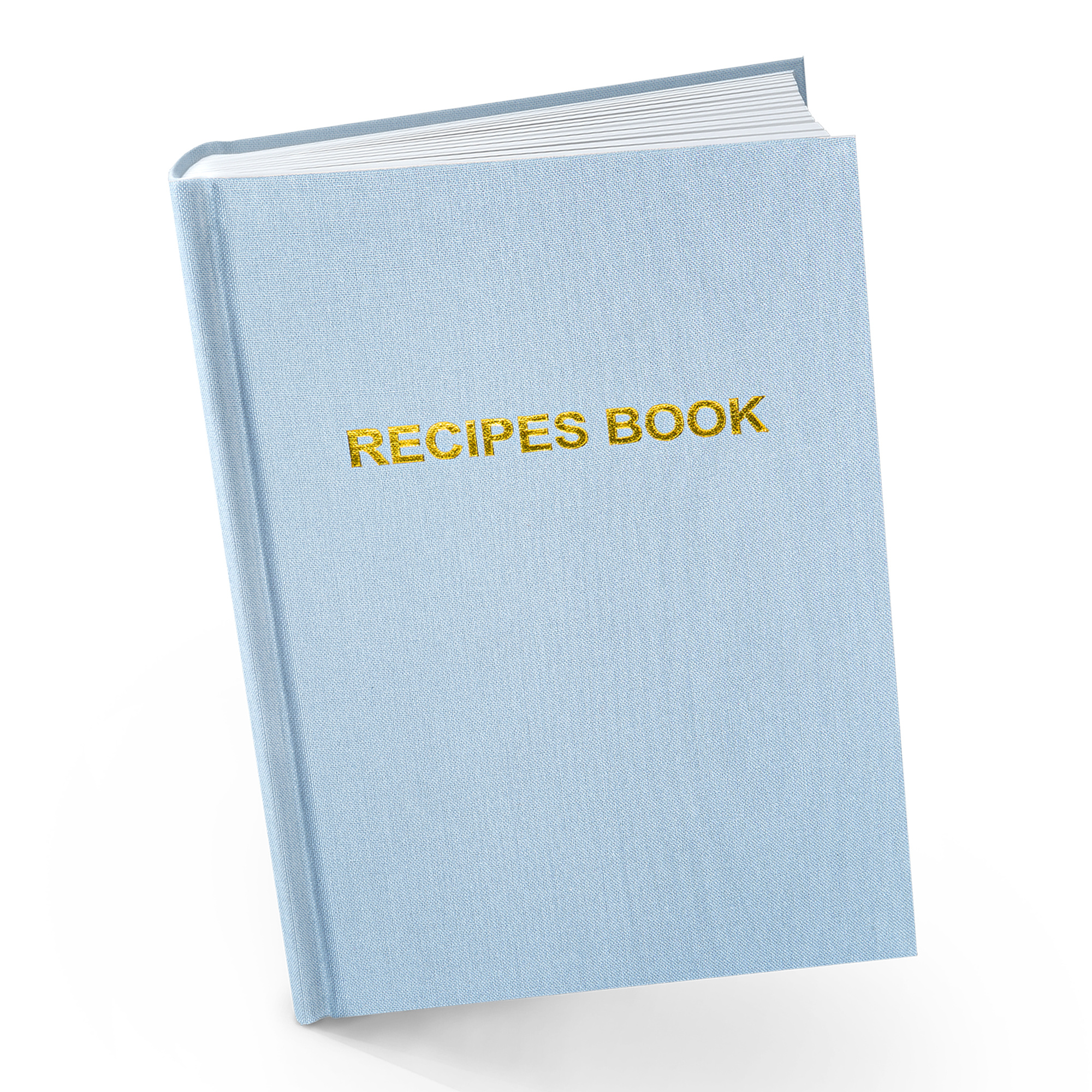 

Elegant Hard Cover Recipe Journal – Blank For Personal – Perfect Cookbook For Organizing And Your Own Recipes