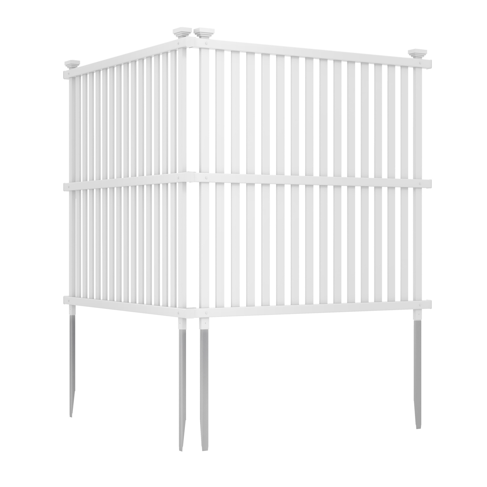 COSTWAY Air Conditioner Fence Panel, 45