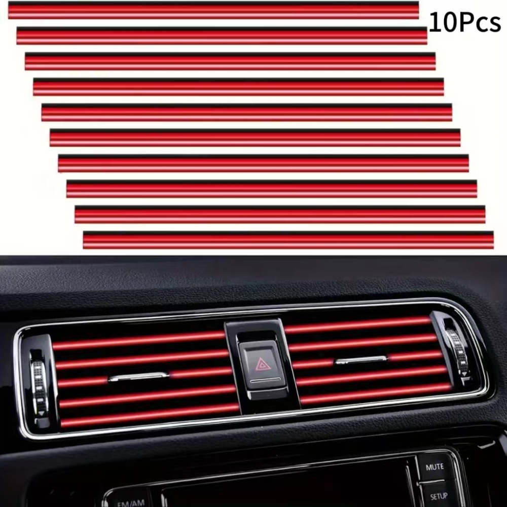 

Universal Car Air Conditioner Vent Decoration Strip Accessories, Vent Outlet, Car Acessories