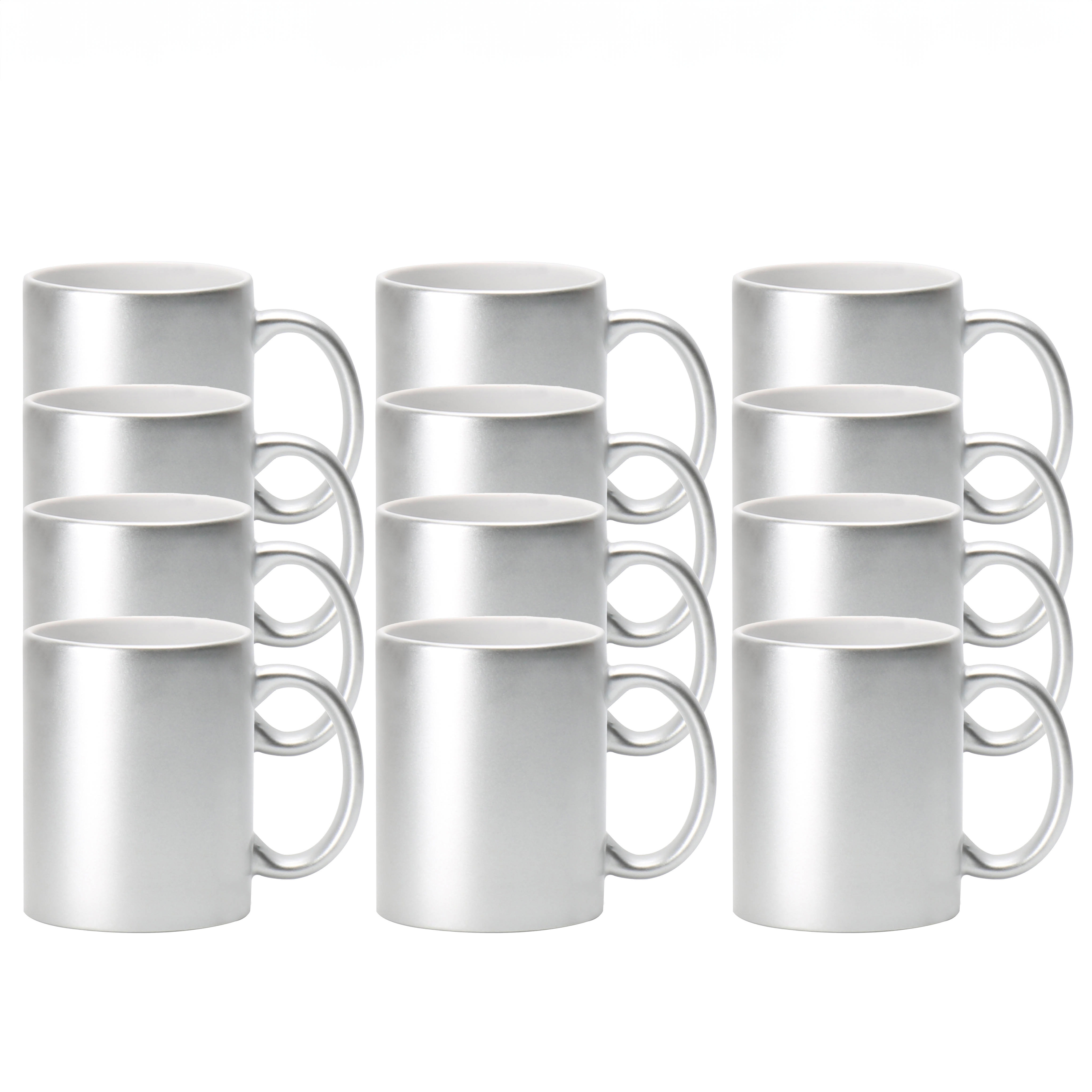 11oz ceramic sublimation coffee mug 12pcs home - Temu