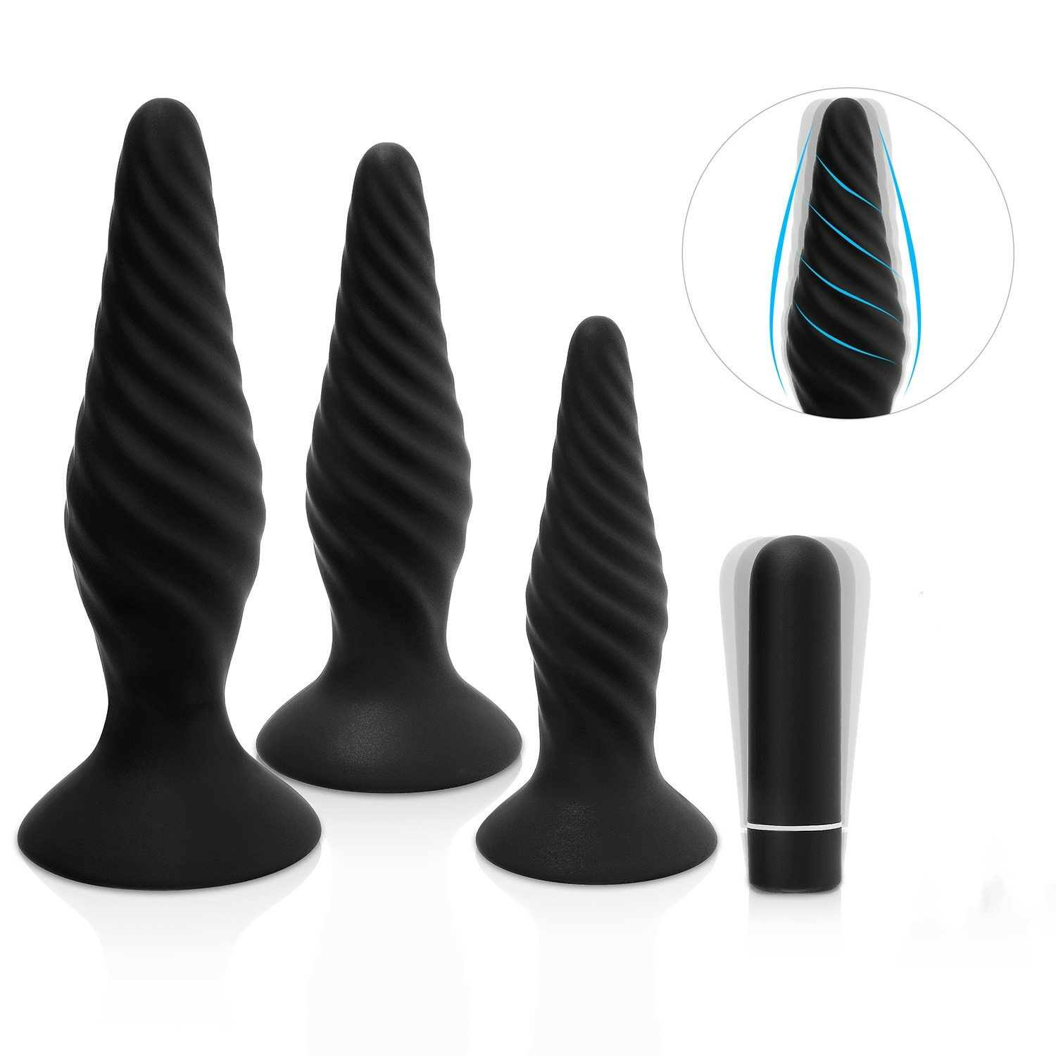 plug set premium 3 sizes metal plugs comfortable - Temu