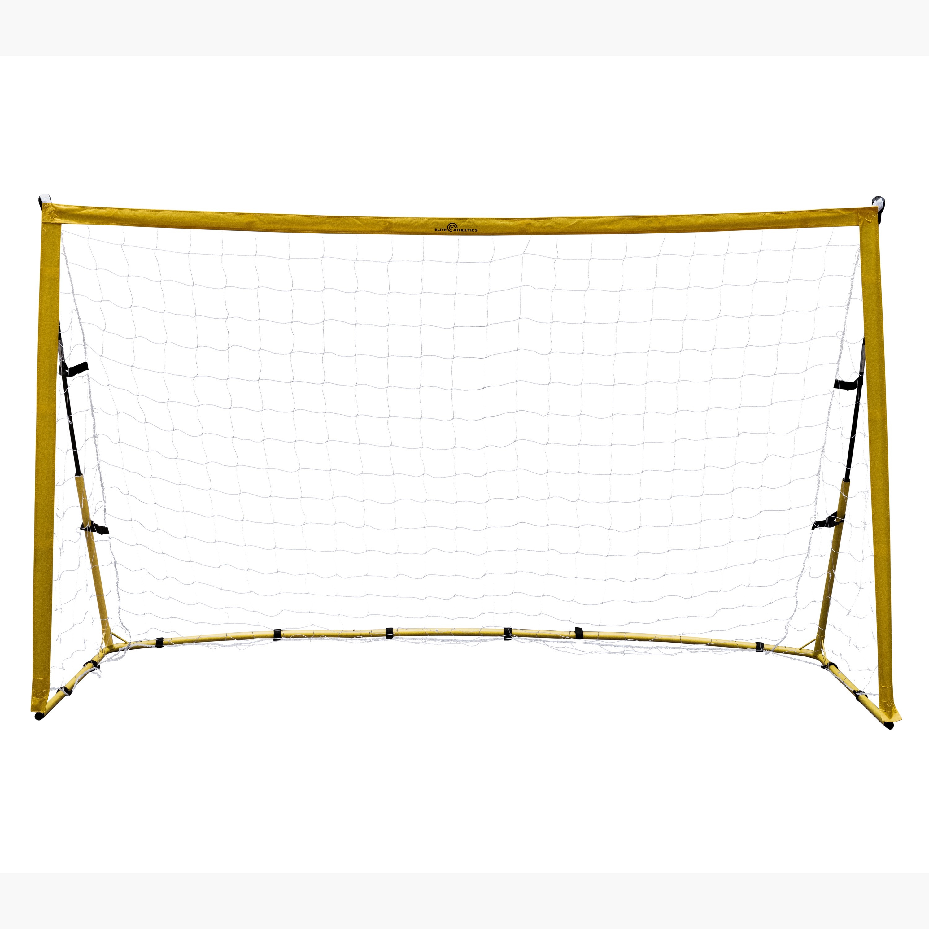 TEMU 8' X 5' Portable Soccer And Net, Backyard Soccer Net Sets Up Fast And