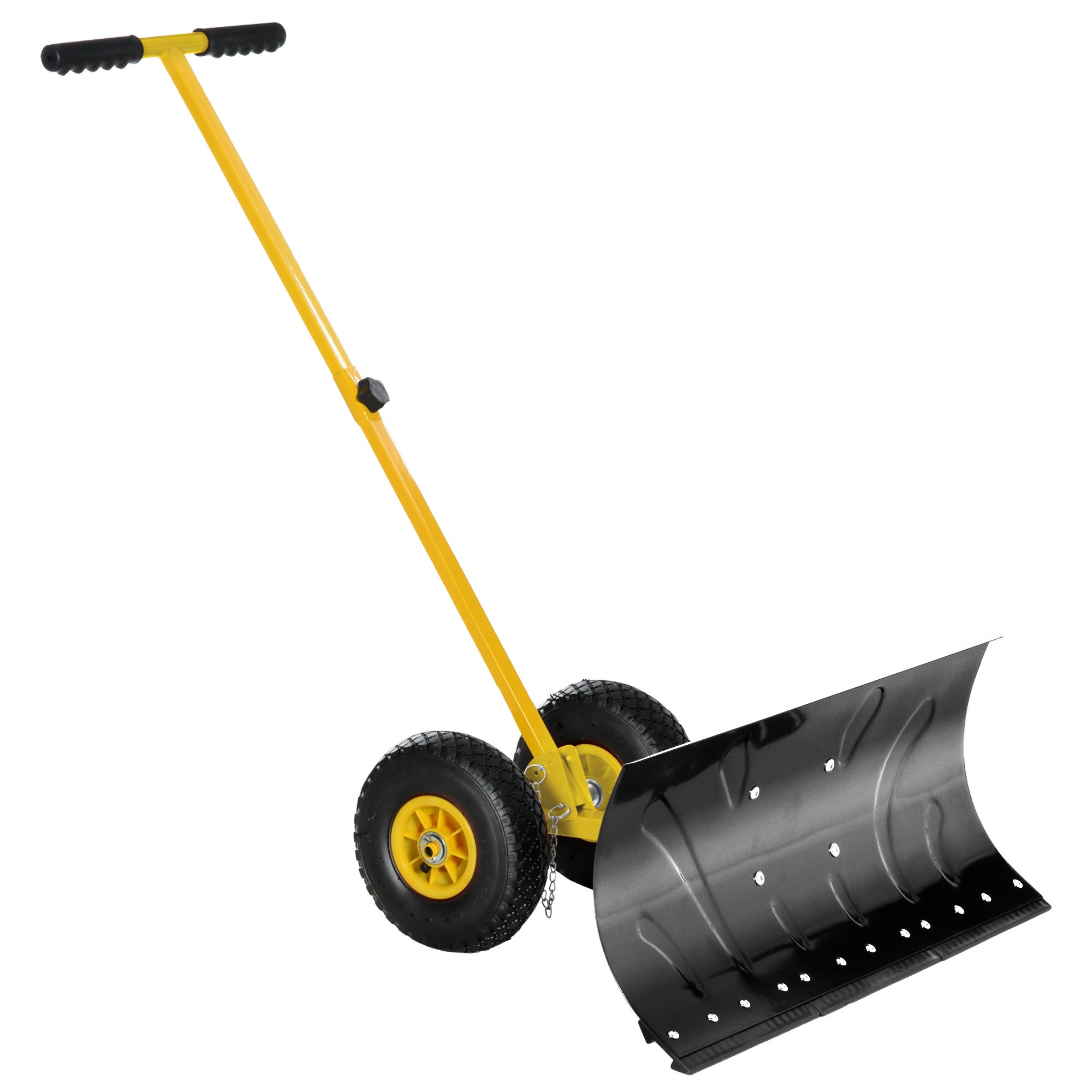 

Outsunny Shovel , Pusher, Cushioned Removal Tool, 29" , 10