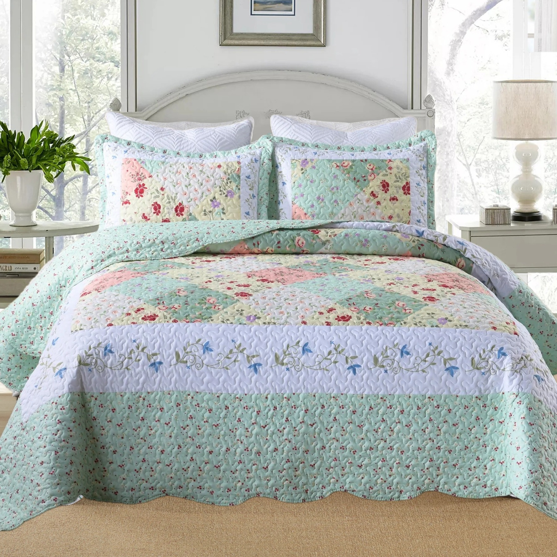 

3 Pattern Set Bedspread Set Set Bedding