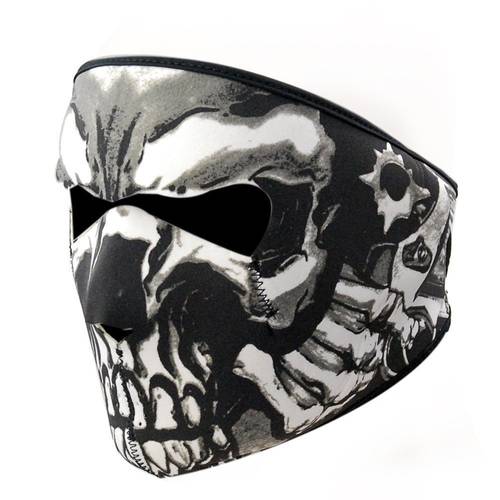 neoprene skull full face mask ski face warm cover mens winter headwear for outdoors motorcycle