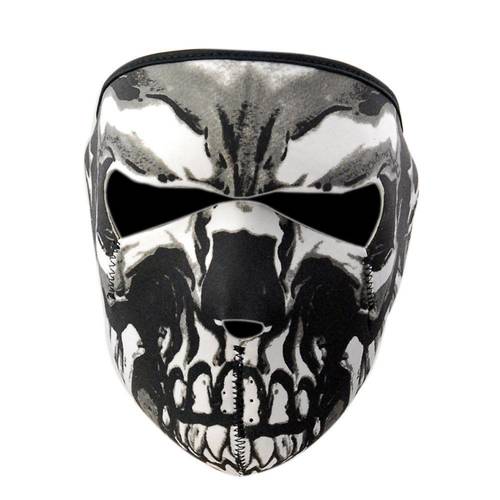 neoprene skull full face mask ski face warm cover mens winter headwear for outdoors motorcycle