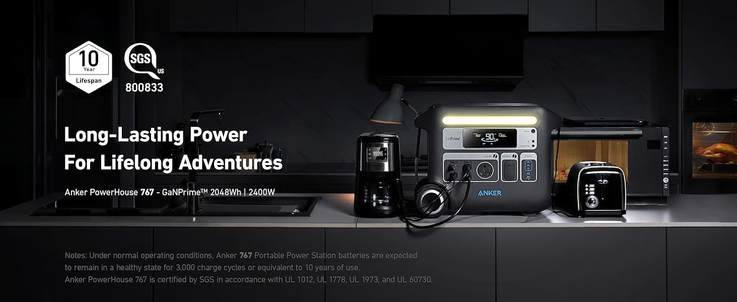 refurbished     767 portable power station 2400w solar generator with 6     lifepo4 batteries     2048wh generator for home outdoor camping   panel   details 0