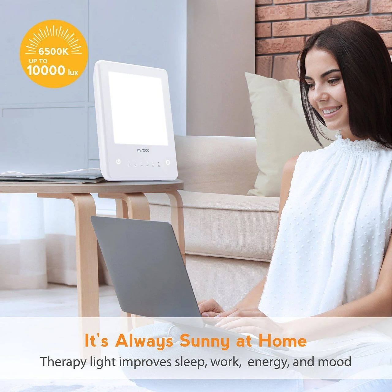10,000 Lux UV-Free Light Therapy Lamp - Image 5