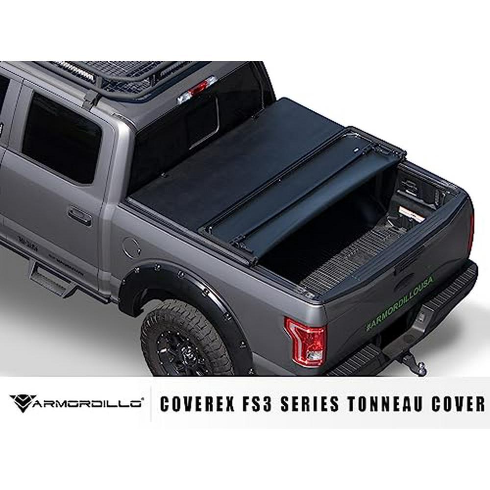 Fs3 Series Soft Tri Fold Truck Bed Tonneau Cover - Temu