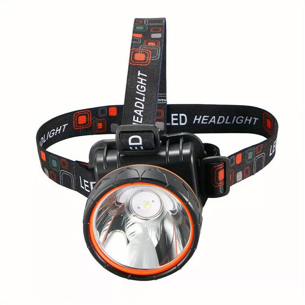 

Led Headlight Waterproof Rechargeable Headlight 2 Mode 5000lm