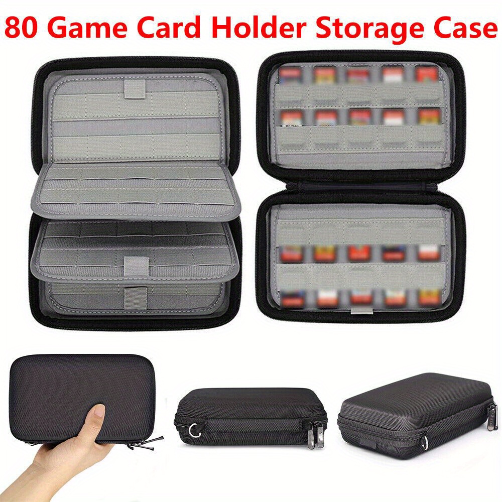 80 Game Card Holder Storage Case Switch/ps Vita /sd Temu