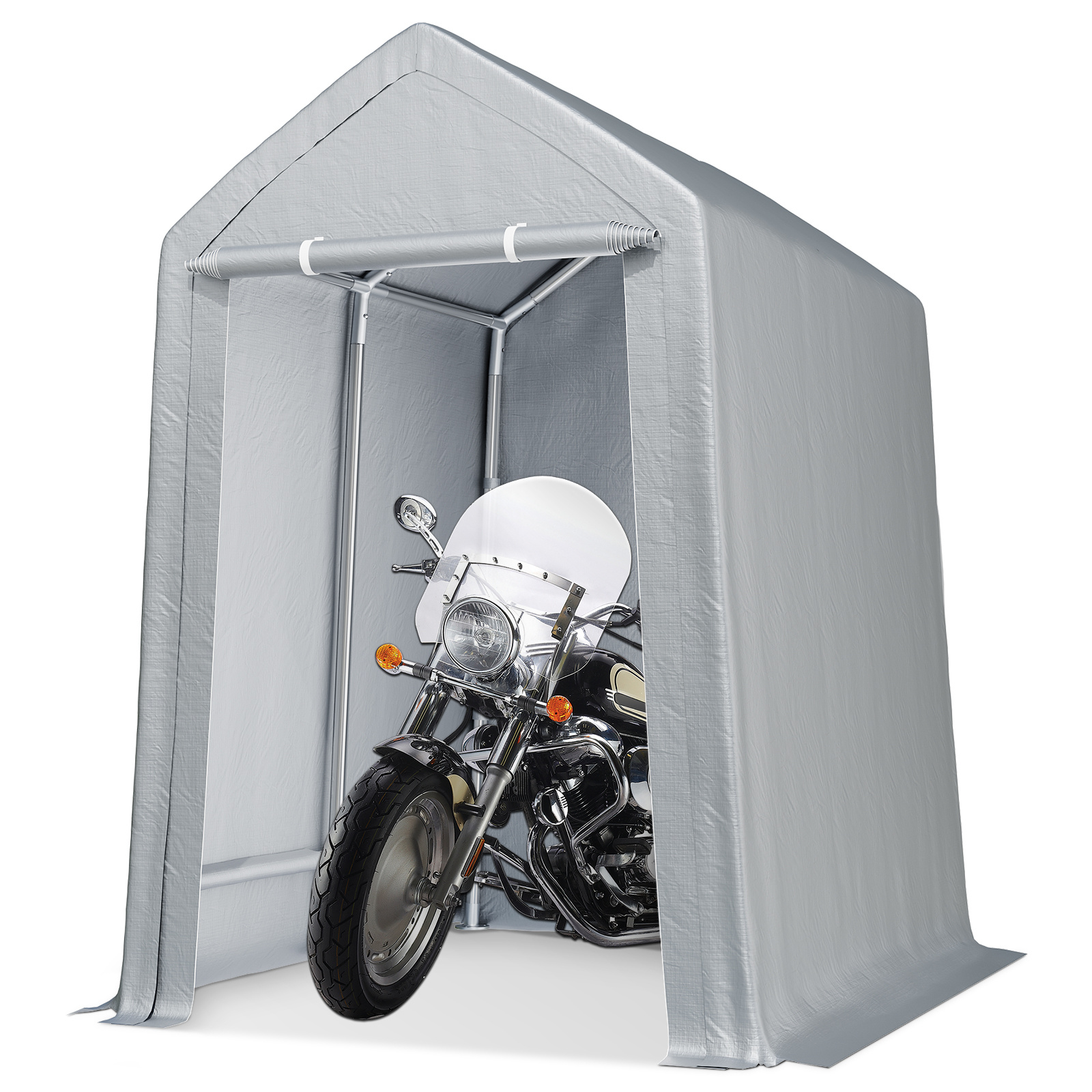 Carport Heavy Duty Outdoor Storage Shed Roll Zipper Door - Temu