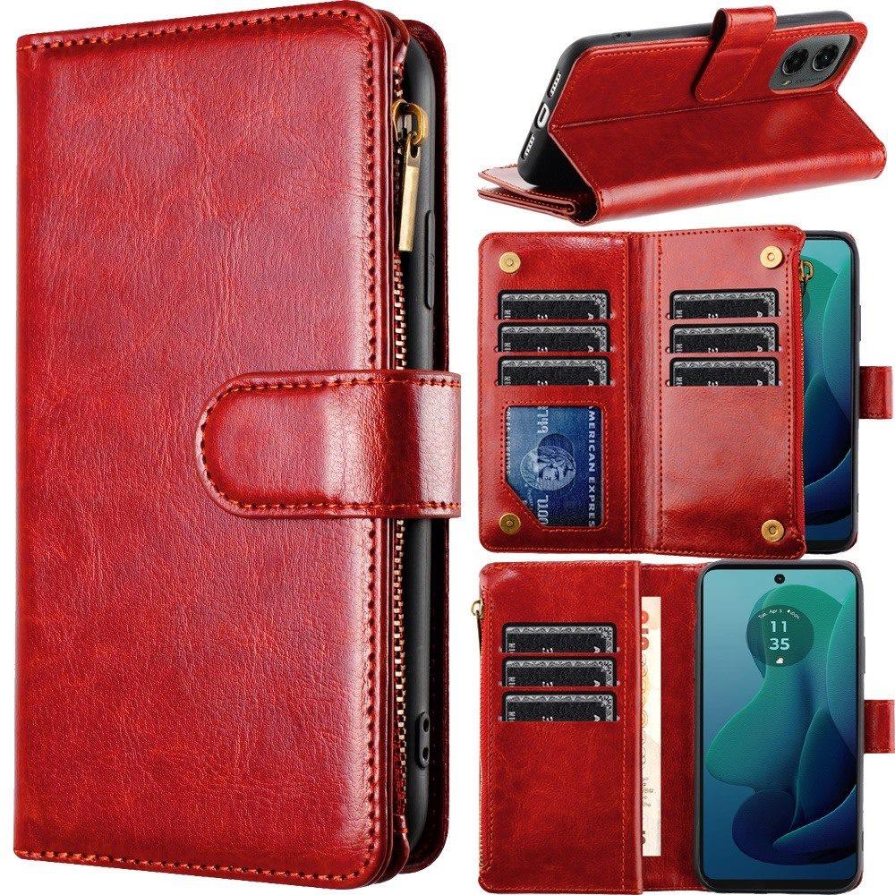 

For Samsung A25 5g Luxury Wallet Card Id Zipper Money Holder Case Cover