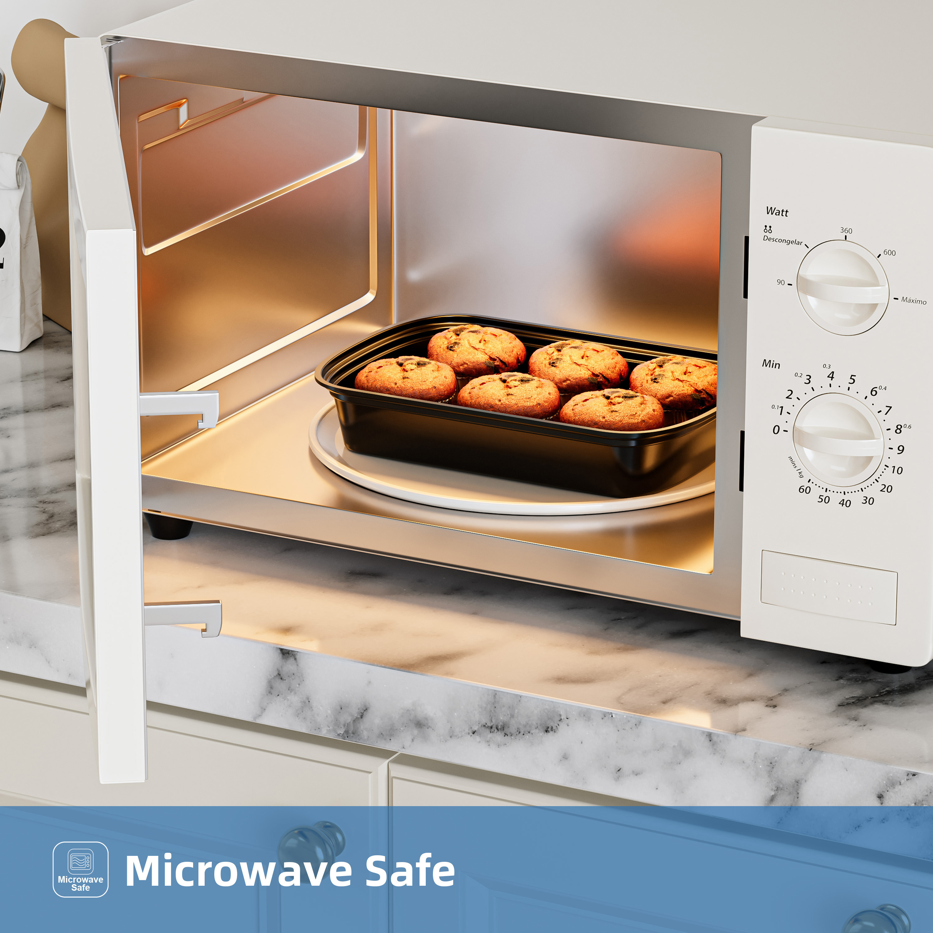 Black Rectangular Black Rectangular Meal Prep Plastic Food Temu