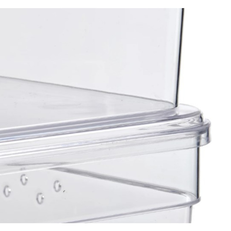Clear Glossy Plastic Clear Boot Box Lid Adult Size Temu