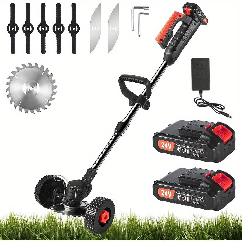 Cordless Lawn Mowers Electric Lawn Mowers Line Lawn Temu