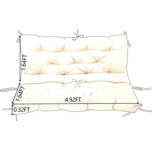 swing cushion replacement outdoor porch swing cushions waterproof swing cushions 2 3 seater replacement washable swing replacement cushions for outdoor patio porch swing cushions